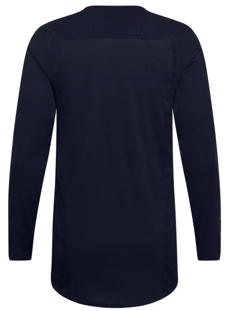 Джерси мотокроссовое Fox Flexair Jersey Blackout черное, размер XL - изображение 4