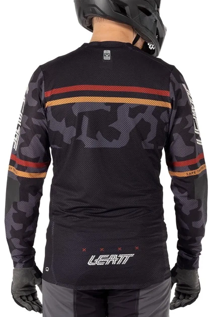 Джерси Leatt MTB 4.0 Gravity черное размер XL - изображение 5