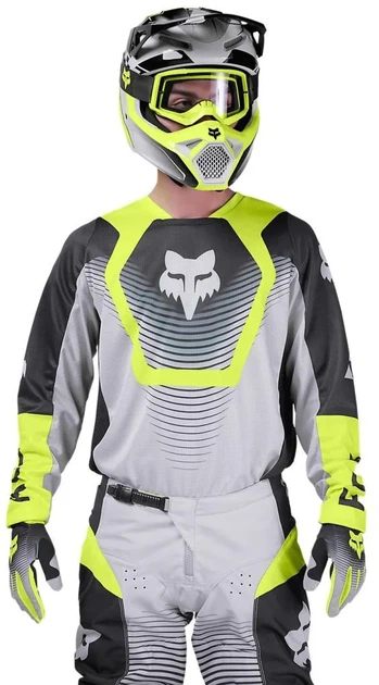 Джерси мотокроссовое Fox 180 Jersey Collect серое, размер M - изображение 3