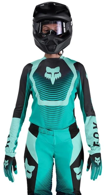 Джерси мотокроссовое женское Fox 180 Jersey Collect мятное, размер M - изображение 3