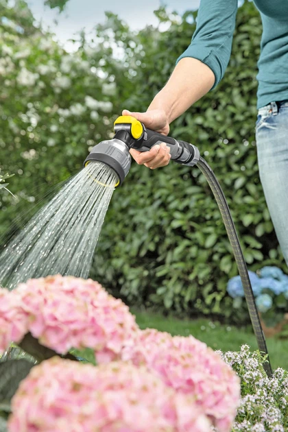 Ручной распылитель Karcher металлический 4 режима регулировки напора воды - изображение 7