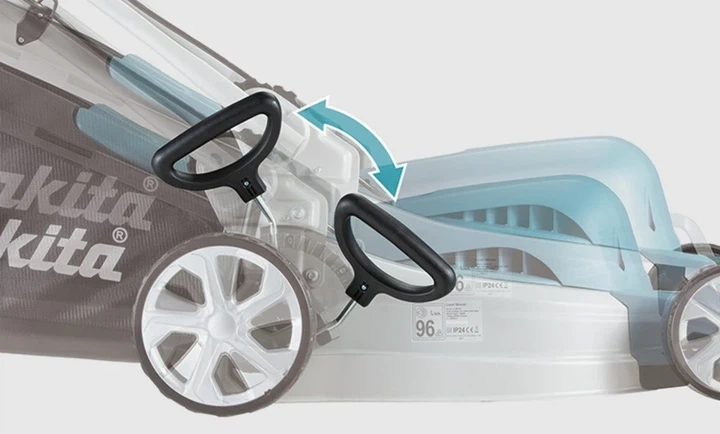 Газонокосарка електрична Makita ELM 220В 33 см 30 л 10,2 кг 1,2 кВт - зображення 3