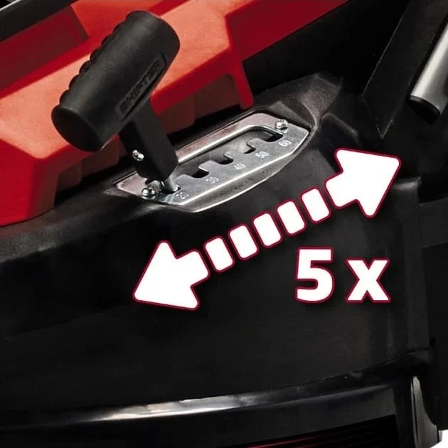 Газонокосарка електрична Einhell GC-EM 1600/37 1600 Вт 37 см червона 10,8 кг 38 л - зображення 8