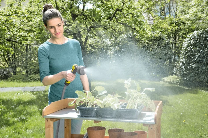 Ручной ороситель Karcher "Plus" с 4 режимами работы и регулировкой давления воды - изображение 5