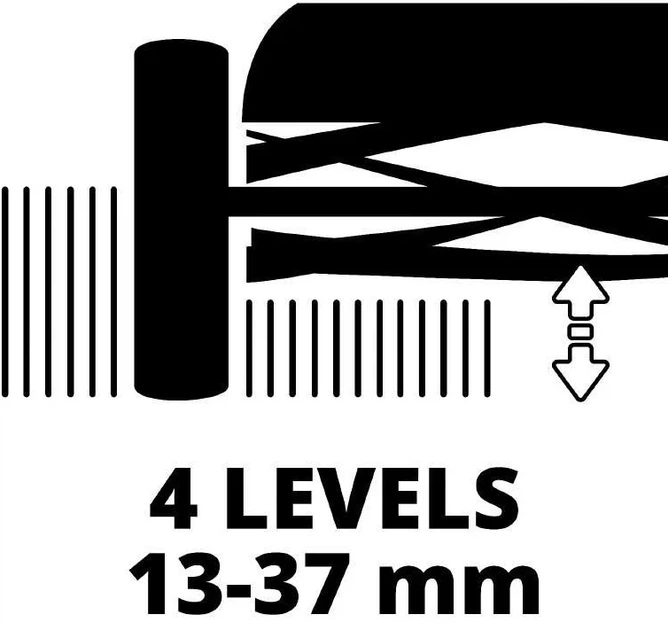 Газонокосарка Einhell GC-HM 400 40 см ніж/5 лез 27 л 7,5 кг чорна з червоним - зображення 8