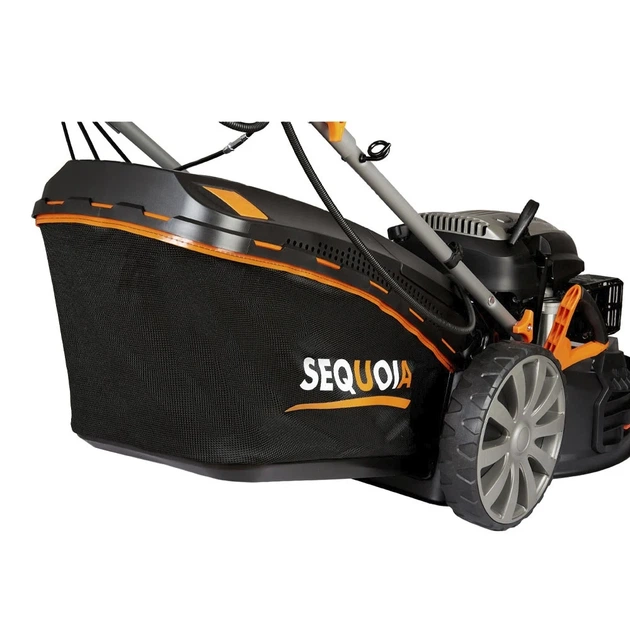 Газонокосилка бензиновая самоходная SEQUOIA SPLM5300S 4,2 кВт 53 см 65 л оранжевая - изображение 6