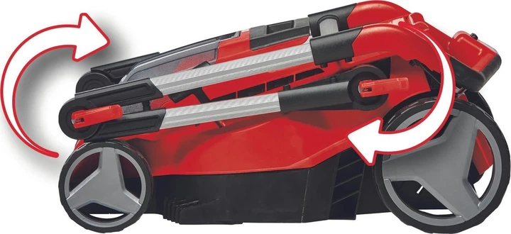 Газонокосилка аккумуляторная Einhell PXC GP-CM 36/41 Li 36В 41 см 50 л красная 15,1 кг - изображение 7