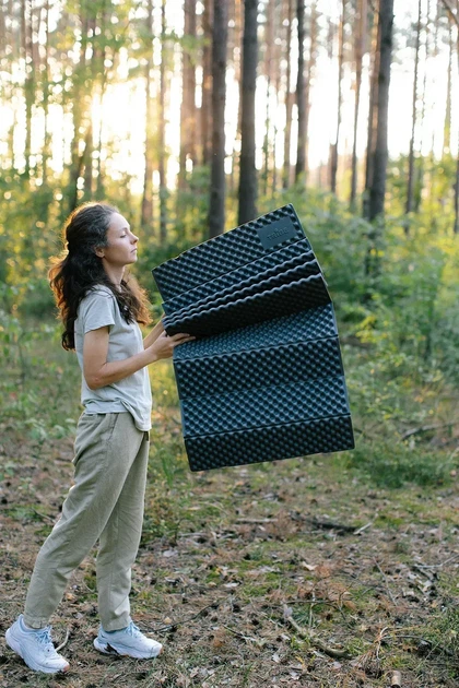 Килимок туристичний складаний Tribe Trek Mat (185×55×1,8 см) (T-BC-0021-olive) - изображение 8