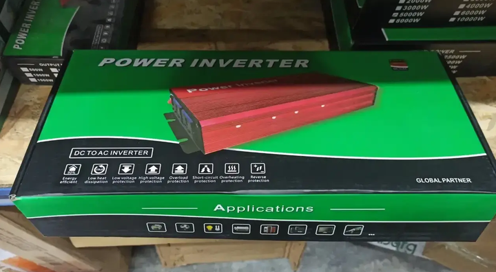 Перетворювач напруги Wimpex 5000W 12V-220V - зображення 9