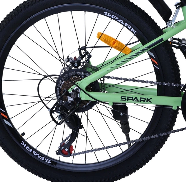 Велосипед AL 24" Spark AERO Disk рама 12" салатовый (239182) - изображение 2