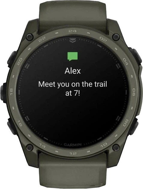 Смарт-годинник Garmin tactix 8 — 51 mm AMOLED Cerakote Olive w. Applied Ballistics Ultralight (010-04553-11/10) - зображення 9