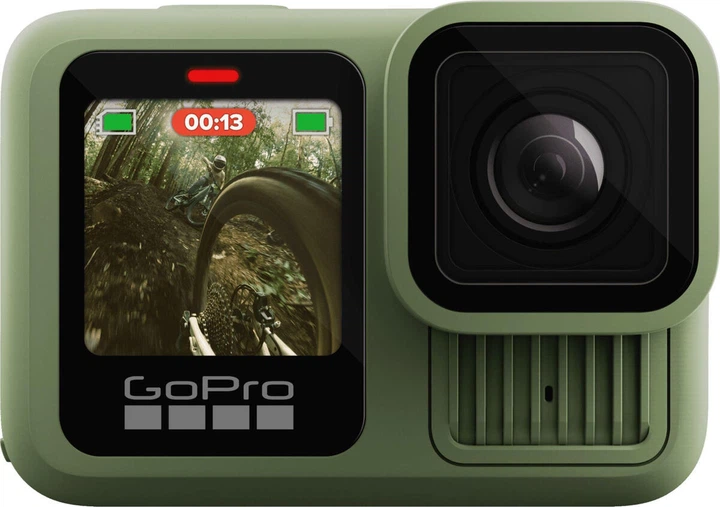 Экшн-камера GoPro HERO 13 Forest Green (CHDHX-133-TH) - Фото 1 Экшн-камера GoPro HERO 13 Forest Green (CHDHX-133-TH) - изображение 1