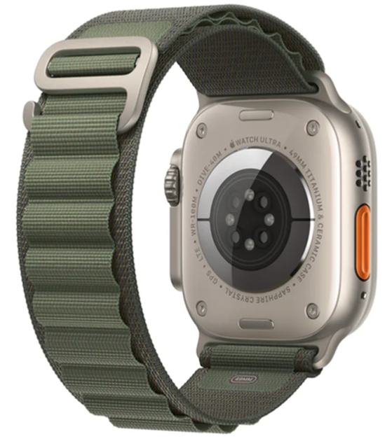 Ремінець Alpine Loop для Apple Watch 42/44/45/46/49mm Green [76056] - зображення 3