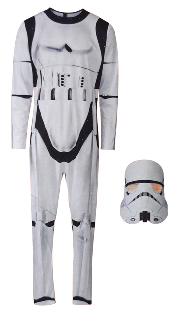 Костюм карнавальный мужской Штурмовик Star Wars L 52\54 белый - изображение 4
