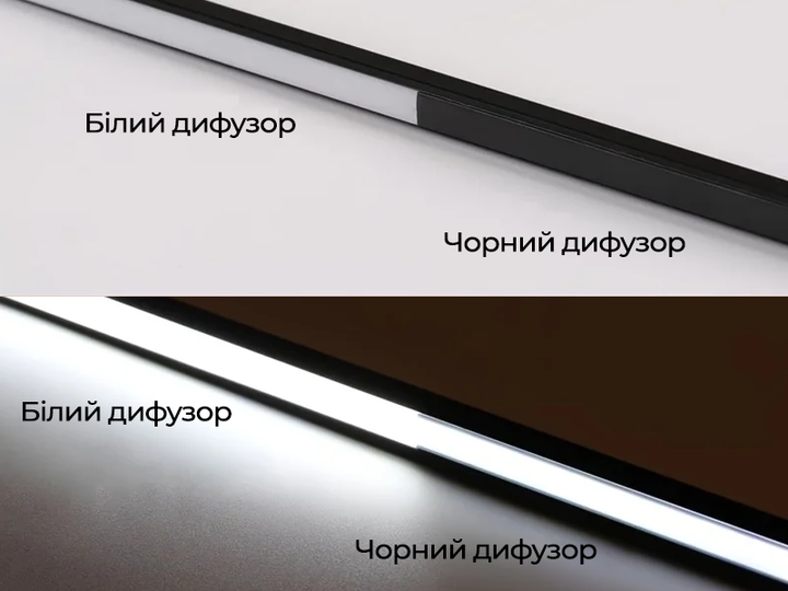Профиль алюминиевый LEDUA АЛ-04-1 + Рассеиватель для LED ленты накладной черный 2м - Фото 7 Профиль алюминиевый LEDUA АЛ-04-1 + Рассеиватель для LED ленты накладной черный 2м - изображение 7