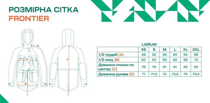 Куртка Frontier Smock Ligrum L women Teal - Фото 7 Куртка Frontier Smock Ligrum L women Teal - изображение 7