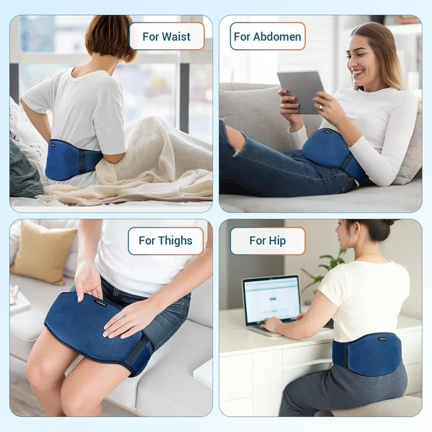 Беспроводная портативная грелка Comfytemp Cordless Heating Pad K9214 - Фото 2 Беспроводная портативная грелка Comfytemp Cordless Heating Pad K9214 - изображение 2