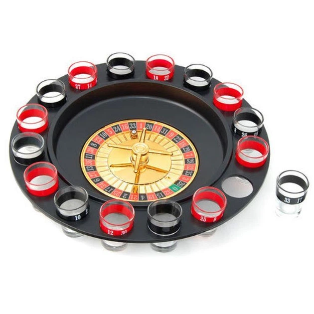 Алкогольная рулетка Drinking Roulette Set i3-90 на 16 рюмок диаметр 30 см материал пластик и стекло - Фото 8 Алкогольная рулетка Drinking Roulette Set i3-90 на 16 рюмок диаметр 30 см материал пластик и стекло - изображение 8