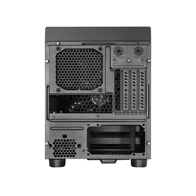 Корпус CHIEFTEC The Cube CI-03B, без БЖ, 2xUSB3.0, 1xUSB3.2 Gen2 Type-C, 1x200мм HDB, VGA 335мм, LCS ready, mATX, черный. - изображение 8