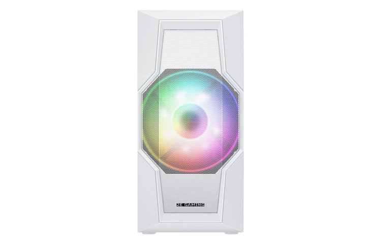 Корпус 2E GAMING Turbo G2057W без БЖ 2xUSB3.0, 1xUSB2.0, 1x200мм ARGB, 3x120мм ARGB, VGA 345мм, LCS ready, HUB, TG боковая панель, ATX, белый. - изображение 5