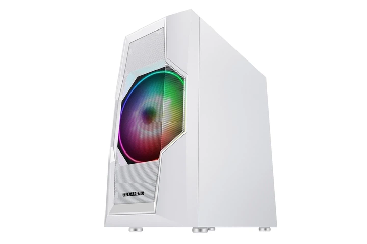Корпус 2E GAMING Turbo G2057W без БЖ 2xUSB3.0, 1xUSB2.0, 1x200мм ARGB, 3x120мм ARGB, VGA 345мм, LCS ready, HUB, TG боковая панель, ATX, белый. - изображение 6