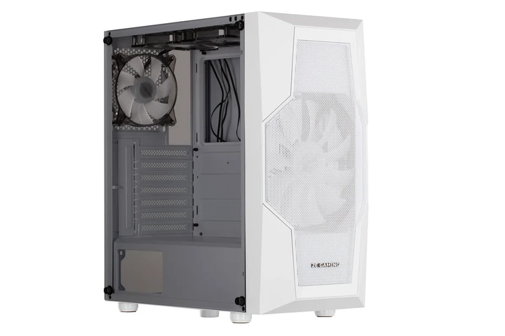 Корпус 2E GAMING Turbo G2057W без БЖ 2xUSB3.0, 1xUSB2.0, 1x200мм ARGB, 3x120мм ARGB, VGA 345мм, LCS ready, HUB, TG боковая панель, ATX, белый. - изображение 8