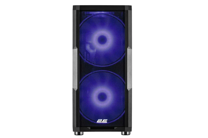 Корпус 2E Gaming черный Large Mid Tower с ARGB 2x200мм 3x120мм без БЖ - изображение 7