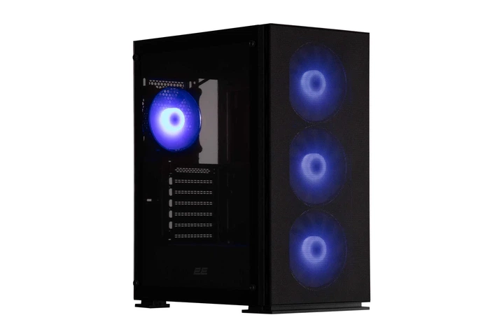 Корпус 2E GAMING Virtus Neo G3301N без БЖ 2xUSB3.0, 1xUSB2.0, 3x140мм ARGB, 1x120мм ARGB, VGA 340мм, LCS ready, контроллер с пультом, TG боковая панель, ATX, черный. - изображение 5