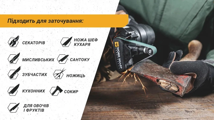 Work Sharp Электрическая точилка для ножей 12,7х22,9х12,7 см Черная - изображение 5