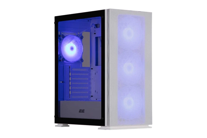 Корпус 2E GAMING Virtus Neo G3301NW без БЖ 2xUSB3.0, 1xUSB2.0, 3x140мм ARGB, 1x120мм ARGB, VGA 340мм, LCS ready, контроллер с пультом, TG боковая панель, ATX, белый. - изображение 6