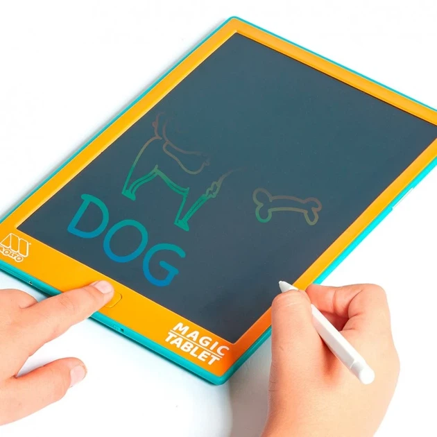 LCD-планшет для рисования Molto 10 дюймов, с трафаретами - изображение 4
