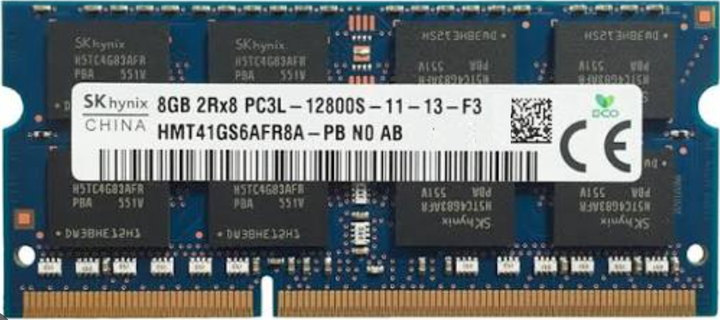 пам'ять Hynix 8Gb SO-DIMM DDR3L 1600 C11 ( HMT41GS6AFR8A-PB ) - изображение 2