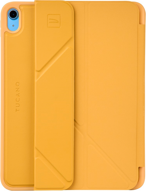 Etui na tablet Tucano Bamboo do Apple iPad 11" (A16)/Apple iPad 10.9" (10th generation) Żółty (8020252236400) - obraz 3