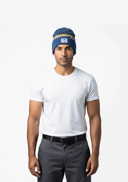 Вязаная шапка бини Columbia с рисунком 1162649472 (Синий One size) - Фото 3 Вязаная шапка бини Columbia с рисунком 1162649472 (Синий One size) - изображение 3