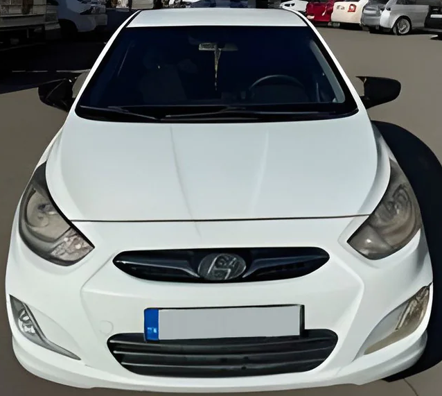 Накладки на зеркала без выреза под поворот BMW-style (2 шт) для Hyundai Accent Solaris 2011-2017 гг - Фото 4 Накладки на зеркала без выреза под поворот BMW-style (2 шт) для Hyundai Accent Solaris 2011-2017 гг - изображение 4
