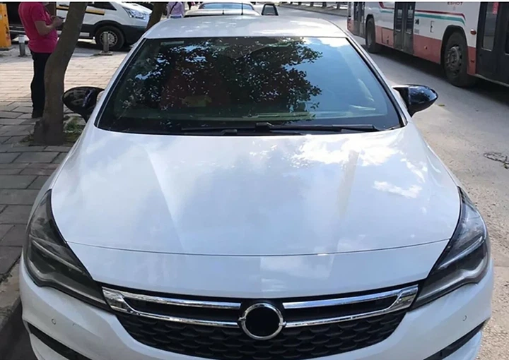 Накладки на зеркала BMW-style (2 шт) для Opel Astra K 2016-2021 гг - изображение 3