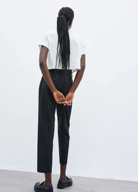 Штани H&M 18410 Чорний 34 (1036) - Фото 2 Штани H&M 18410 Чорний 34 (1036) - изображение 2