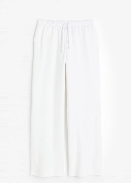 Штани H&M 18436 Білий ХL (1199) - Фото 2 Штани H&M 18436 Білий ХL (1199) - изображение 2