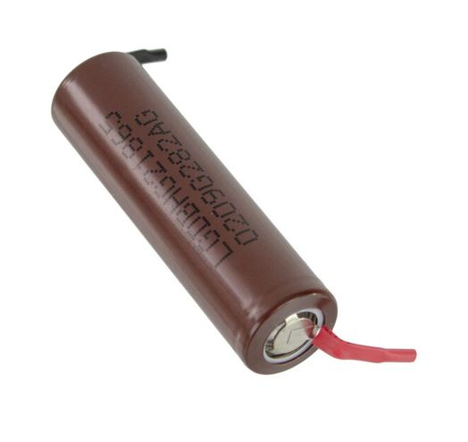 Аккумулятор LG 18650 HG2 3000 мАч - мощный Li-Ion элемент питания металлический корпус с никелевой лентой 3,6 В Коричневый - Фото 1 Аккумулятор LG 18650 HG2 3000 мАч - мощный Li-Ion элемент питания металлический корпус с никелевой лентой 3,6 В Коричневый - изображение 1