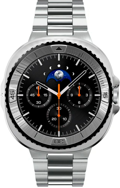 Etui Spigen Bezel Tune Pro Pilot do Samsung Galaxy Watch 8 Classic 46mm Silver (8800283311495) - obraz 3