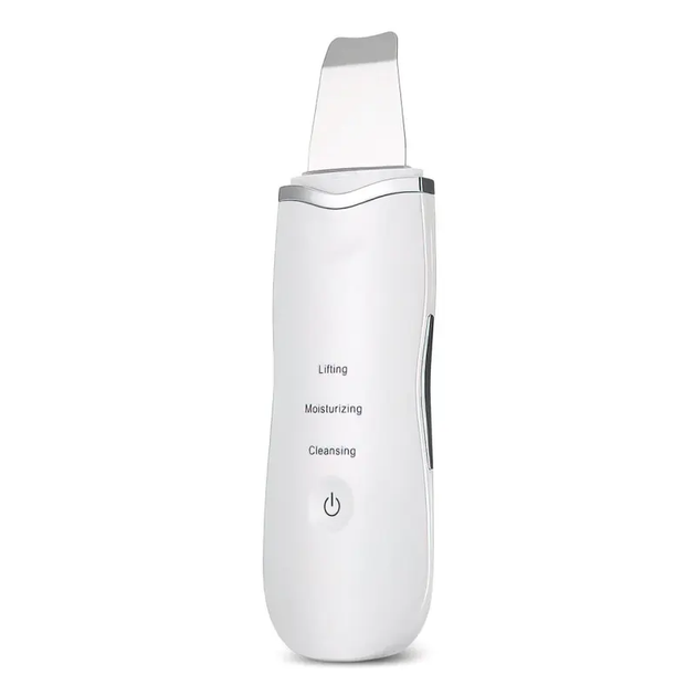 Ультразвуковой скраббер портативный для чистки лица Face Cleaner 8816 / Очиститель поров / Скрабер лифтинг - изображение 7
