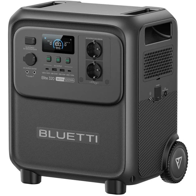 Зарядная станция BLUETTI Elite 320 1800W 3200Wh (EL320) - Фото 6 Зарядная станция BLUETTI Elite 320 1800W 3200Wh (EL320) - изображение 6