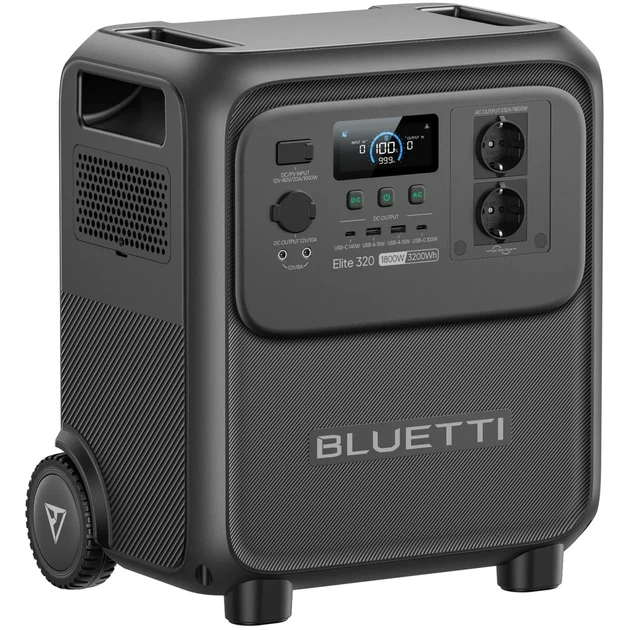 Зарядная станция BLUETTI Elite 320 1800W 3200Wh (EL320) - Фото 7 Зарядная станция BLUETTI Elite 320 1800W 3200Wh (EL320) - изображение 7