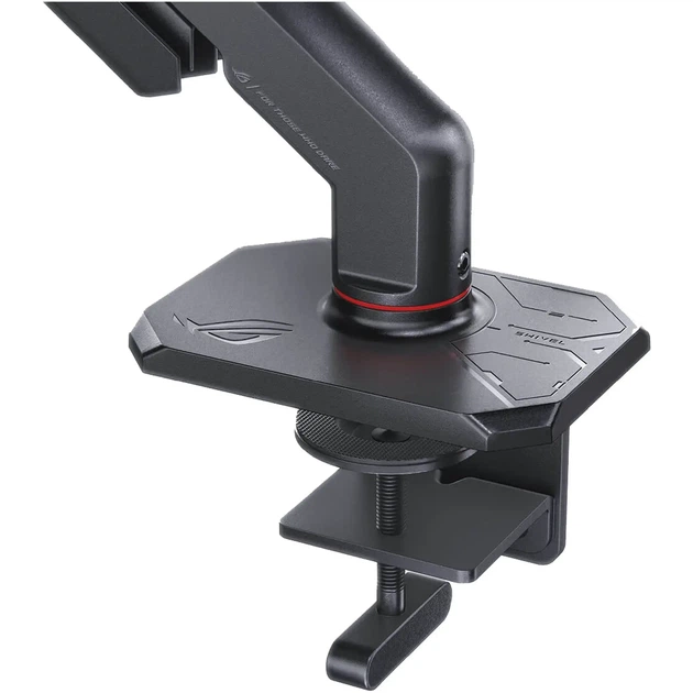 Кріплення для монітора (кронштейн) ASUS ROG Ergo Monitor Arm AAS01R (90LA00Q0-B01D71) - Фото 7 Кріплення для монітора (кронштейн) ASUS ROG Ergo Monitor Arm AAS01R (90LA00Q0-B01D71) - зображення 7