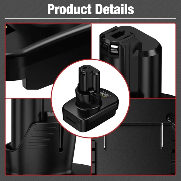 Адаптер аккумулятора Bosch 18V 12V (BSC18BS12) - Фото 5 Адаптер аккумулятора Bosch 18V 12V (BSC18BS12) - изображение 5