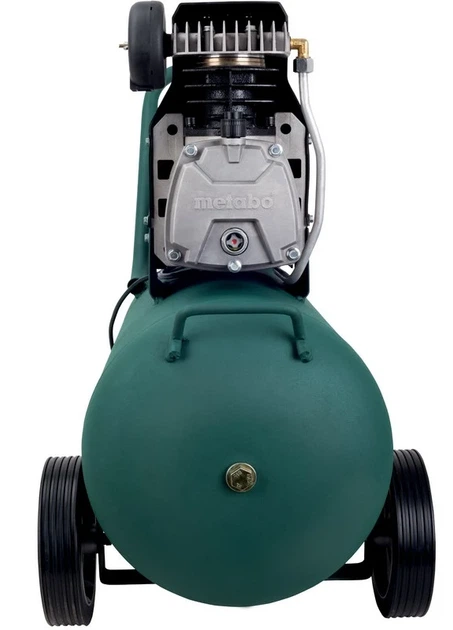 Компрессор воздушный Metabo Basic 1500Вт 50л 110л/мин 8бар масляный поршневой для профессионального использования компрессорный агрегат - изображение 2