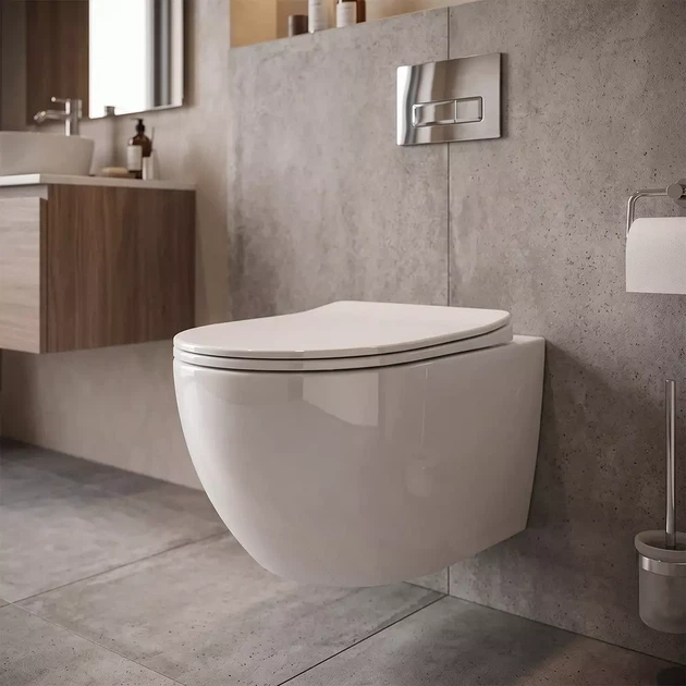 Інсталяція Grohe Rapid SL 38840000 (UA3873200A) з панеллю змиву Skate Cosmopolitan 38732000 + унітаз Primera Trone 003 Vortex Flush з сидінням Soft Close дюропласт - зображення 7