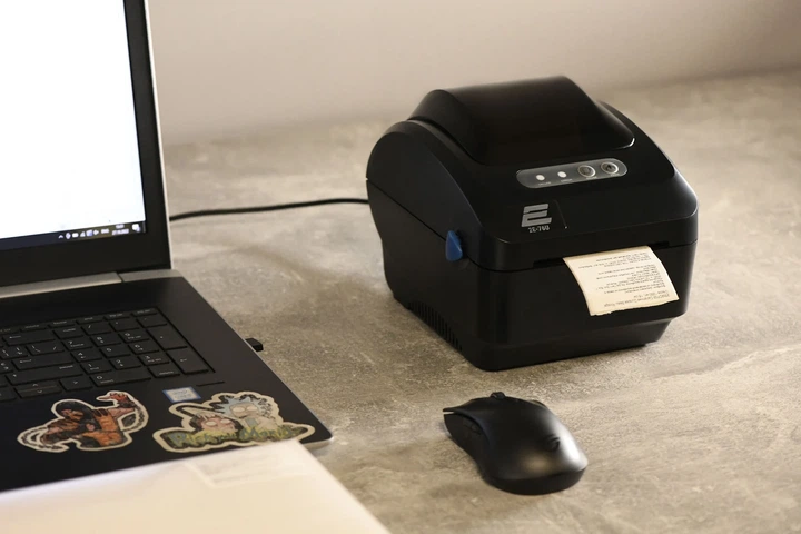 Термопринтер этикеток 2E 76U 203dpi 20-76мм USB - Фото 4 Термопринтер этикеток 2E 76U 203dpi 20-76мм USB - изображение 4