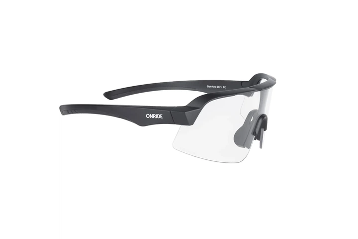 Окуляри спортивні ONRIDE Style ANSI Z87+ чорний лінзи фотохромні clear to grey (84-18%) - Фото 1 Окуляри спортивні ONRIDE Style ANSI Z87+ чорний лінзи фотохромні clear to grey (84-18%) - зображення 1