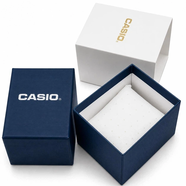 Жіночий годинник Casio LTP-V002D-4B сталевий браслет рожевий циферблат - зображення 2